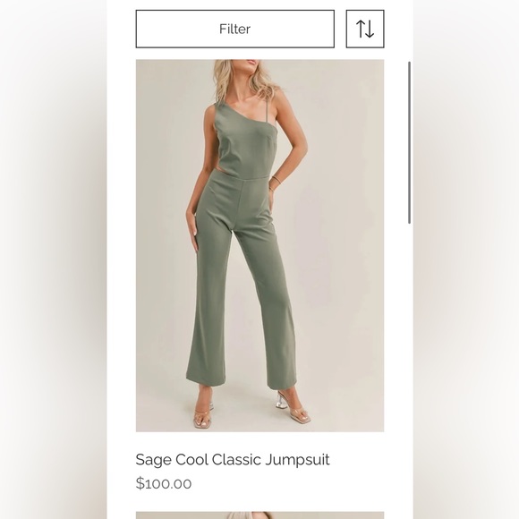 Sage the Label Cool Classic Jumpsuit - Picture 4 of 4